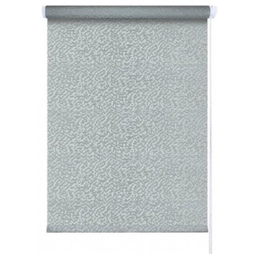 Рулонные жалюзи Мозаика 47*175 цвет темно-серый