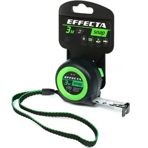 Рулетка EFFECTA SNAP 3 м*19 мм (560319)