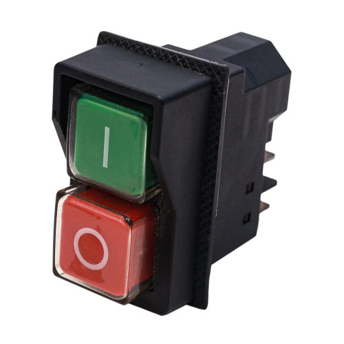 Кнопка вкл/выкл №131 B (сверлильный станок, компрессор 5конт) (2505)