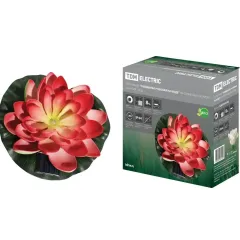 Фонарь садовый TDM SQ0330-0140 Кувшинка розовая