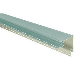 АЛЬТА планка к сайдингу Аляска угол НАРУЖНЫЙ салатовый  (ФОРЕСТ) 3 м