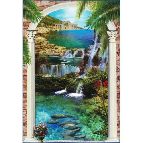 Фотообои Тула серия Эконом Водный каскад (4л)