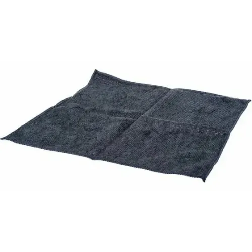 Салфетка РЫЖИЙ КОТ M-01 30х30см микрофибра графит (212270)