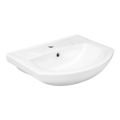 Умывальник мебельный 55 Элеганс с отв., белый