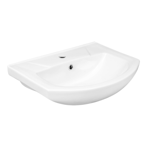 Умывальник мебельный 55 Элеганс с отв., белый