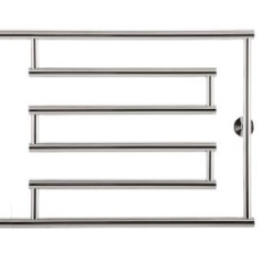 Полотенцесушитель нерж. AQUATER Фокстрот-ПМ-1 500/500 без полки (Базовая+крепеж)