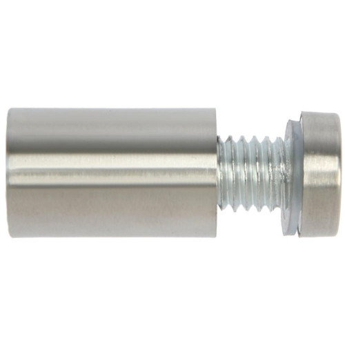 Дистанционный держатель для табличек, 19х40 мм, цвет матовый никель 4679251