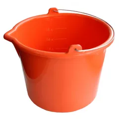 Ведро пластик DECOR УДАРОПРОЧНОЕ для красок и смесей 20л (533-020)