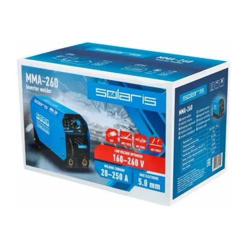 Аппарат сварочный SOLARIS  MMA-260 (*10)
