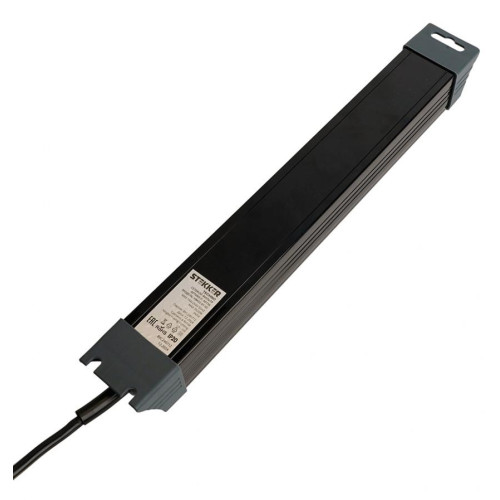 Фильтр сетевой Stekker 4 роз. 16A 3м черный HM22-41-03 Techno 50157