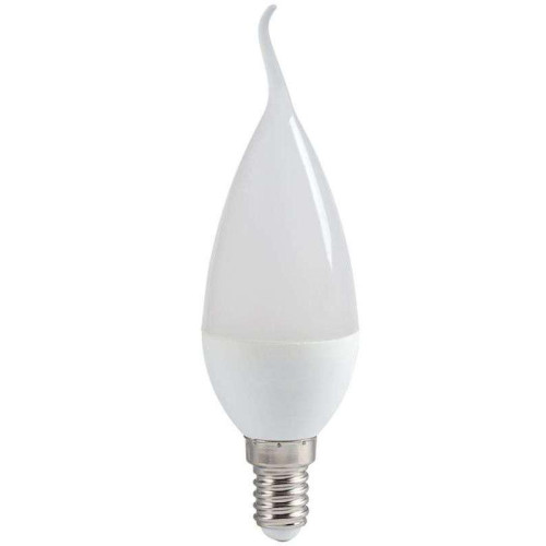 Лампа E14 светодиод.7Вт 4000К SMARTBUY С37 свеча на ветру (560Lm)