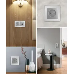 Рамка 1-пост Катрин серебро PFR00-7001-03