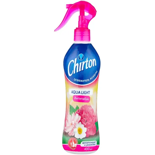 Освежитель воздуха CHIRTON AQUA LIGHT антитабак 400мл