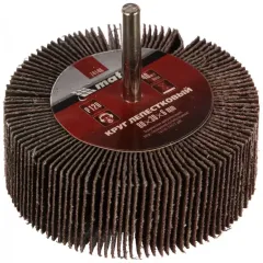 Круг лепестковый д/дрели MATRIX 80х30х6 P120 (74146)