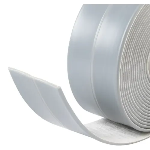 Бордюрная лента для ванной АККУРАТ серая 38 мм, 3.35 м