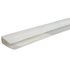 Поликарбонат сот. U-профиль 10мм, 2.1м молочный