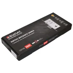 Замок врезной б/руч. БУЛАТ ЗВ4-3(16).60.85.08 хром, без м/ц Корпус(19358)