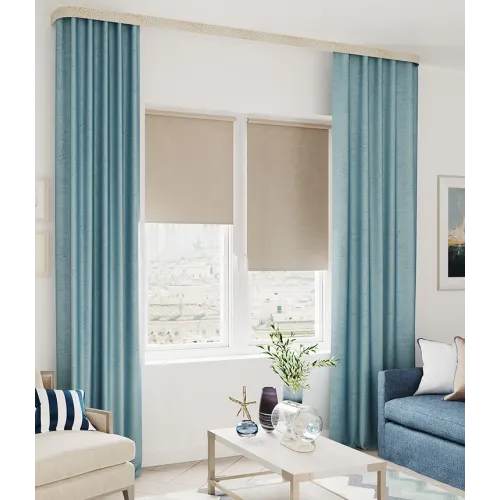 Рулонные жалюзи Мальта 52*175 цвет крем