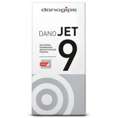 Шпатлёвка DANO JET 9 универсальная сухая полимерная 20 кг(*5)
