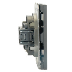 Розетка PC ЭМИЛИ черный RST00-5117-05