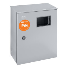 Корпус металлический ЩУ-1ф/1-0-12 IP66 (395х310х165) с опломбировкой счетчика TDM SQ0905-1001 (571554)
