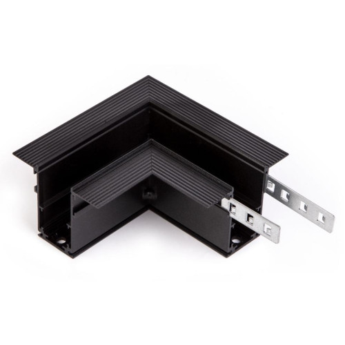 Коннектор угловой внешний Slim Magnetic 85092/00 для встраиваемого шинопровода черный