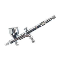 Краскопульт пневмо PATRIOT AB 400 (аэрограф) сопло 0,2 мм,  9 л/мин, бачок 9мл