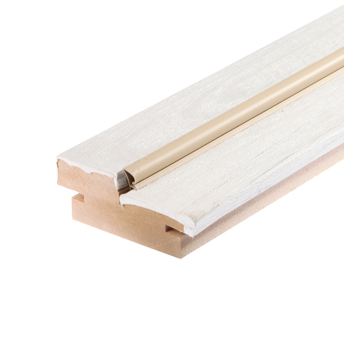 Коробка Voron Doors телескопич., покрытие ПВХ  Санторини белый, 70*38, 2100
