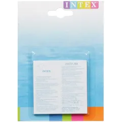 Ремкомплект INTEX для бассейнов 5х5см 6 самоклеящихся заплат 59631NP (188138)