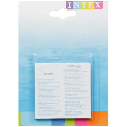 Ремкомплект INTEX для бассейнов 5х5см 6 самоклеящихся заплат 59631NP (188138)