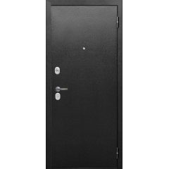 Дверь метал. Nova Серебро/Белый ясень (2050*860, Правая)