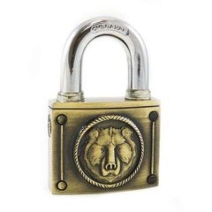 /Замок навесной АЛЛЮР ВС2М-60 Медведь бронза d11,5мм (14302)