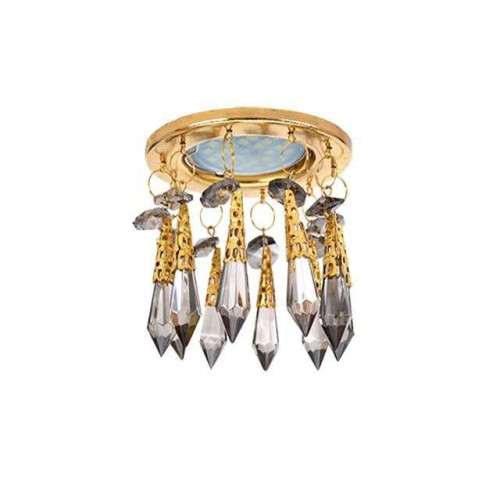 Свет. точ. ECOLA CR1004 MR16 Восточный стиль тонир/золото(631347)(*1)