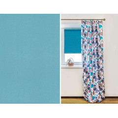 Рулонные жалюзи Блэкаут 47*175 цвет бирюза