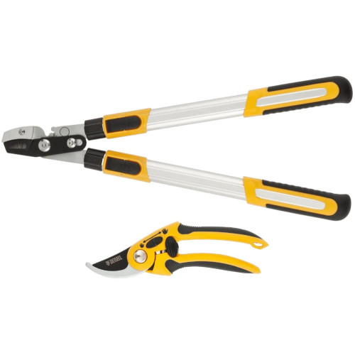 Сучкорез телескоп. + секатор прямого реза Denzel (7760505)