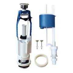 Арматура сантехническая УКЛАД АБ 69.57.00.0 н/п, кнопка, белая (А 105.57.14.0)