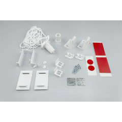 Рулонные жалюзи Гелакси 72,5*175 цвет пудра
