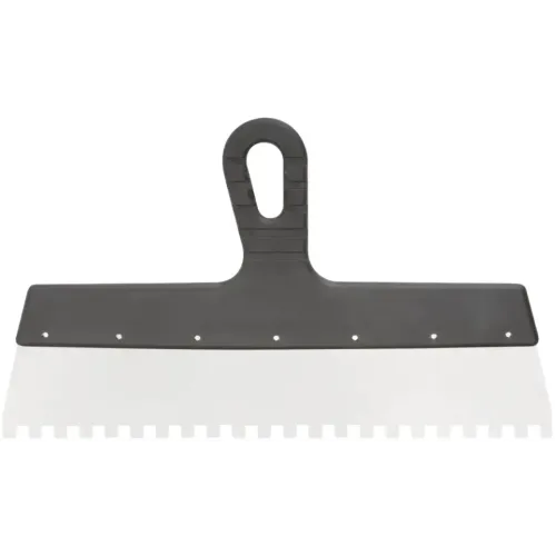 Шпатель КУРС зуб. нерж. 350 мм/8мм (06614)