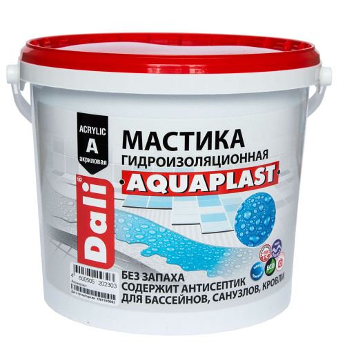 Мастика DALI Аквапласт универсальная акриловая  9л