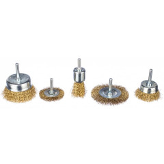 Набор щеток ПРАКТИКА мягкие, 5 шт (773-507)