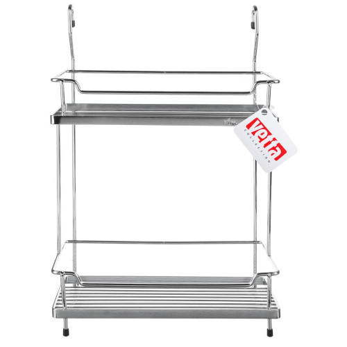 |Полка для рейлинга подставная, двойная VETTA 28х18,5х43 см (481-039)