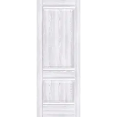 Дверное полотно Прима-2 ДГ 80 Riviera Ice, покрытие Эко Шпон (BRAVO)(153-0819)