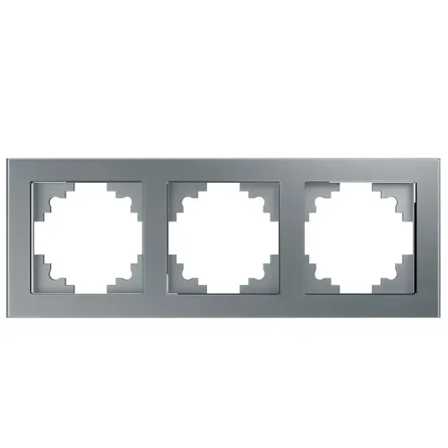 Рамка 3-пост Катрин серебро PFR00-7003-03