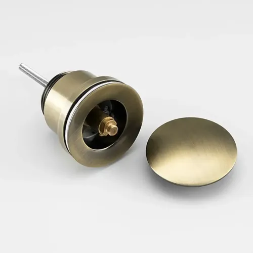 Донный клапан для раковины FRAP F62-4 бронзовый