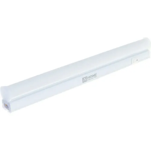 Светильник (LЕD) линейный 5Вт (450lm) сет. шнур/выкл. 300мм 6К IN HOME (650207)
