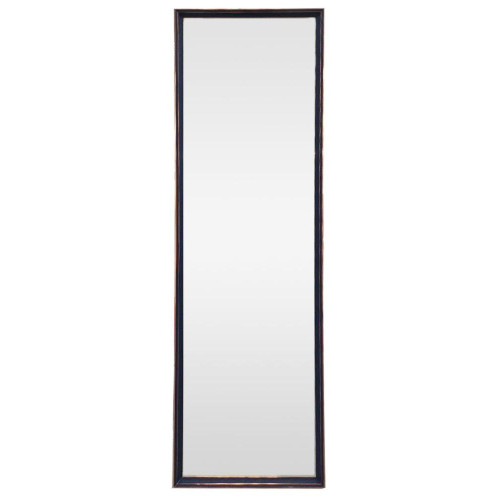 Зеркало OVP 160х40 см, синий, напольное+крепление