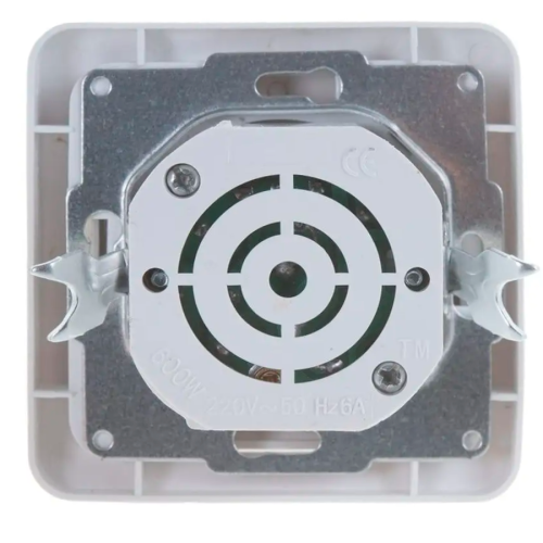 Светорегулятор поворотный ASD / IN HOME белый 600Вт CLASSICO