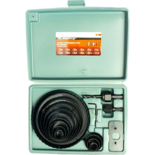 Набор пил круговых MATRIX 19-127 мм, 12 пр. (70472)