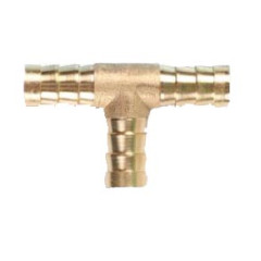 Адаптер пневмо ECO елочка 10 мм Т-образное (латунь) (AB-T-E10)