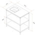 Стол PATIO P-02 разделочный, с мойкой